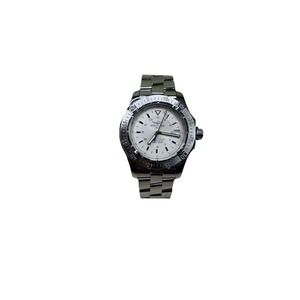 Breitling Colt A17380 White Dial Mens 41mm Automatic Watch Stainless Silver